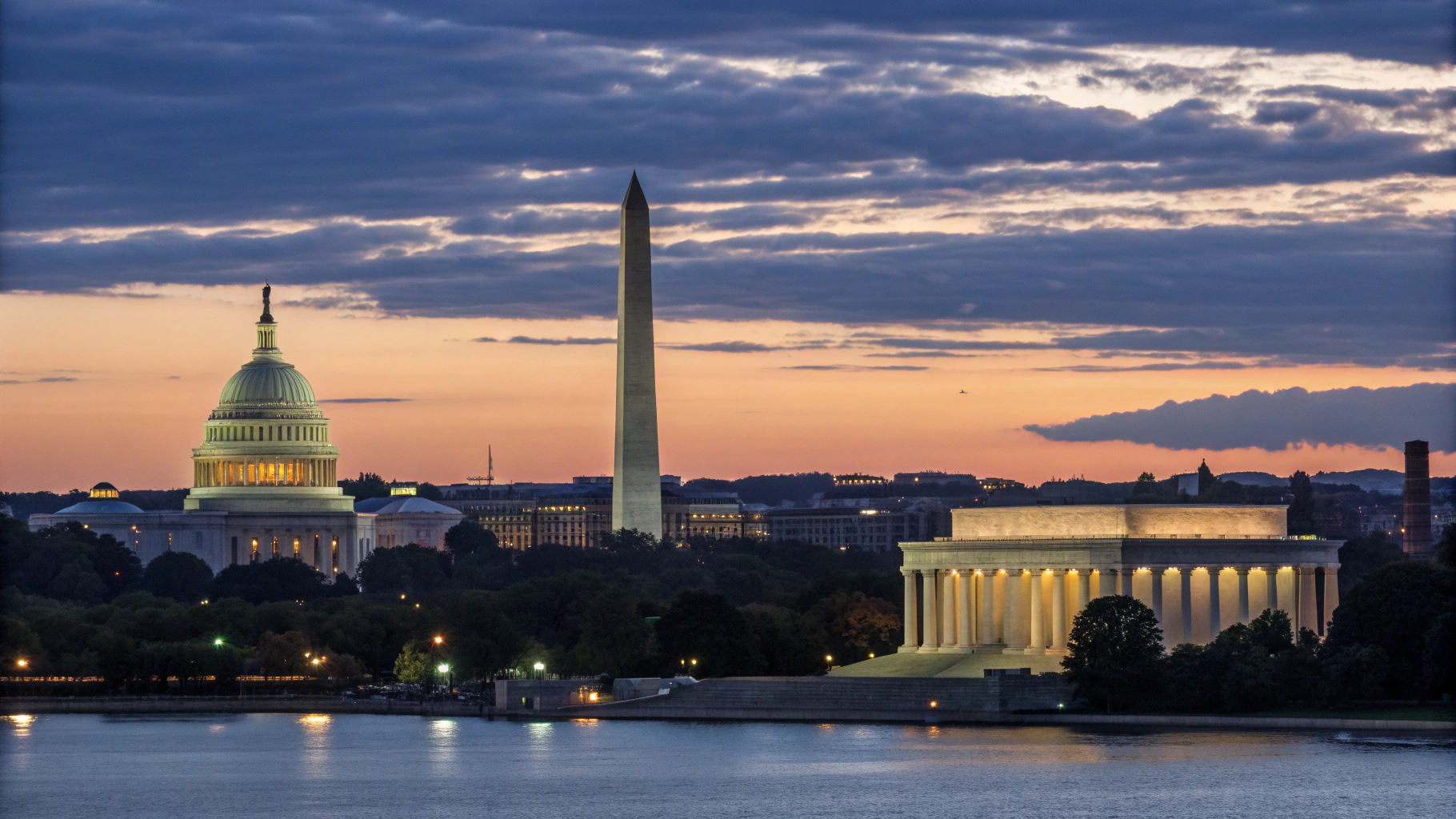 Washington DC, Maryland, and Virginia Skyline
